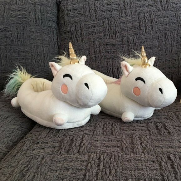 Shoes - Unicorn Light Up Slippers Kids Women's
